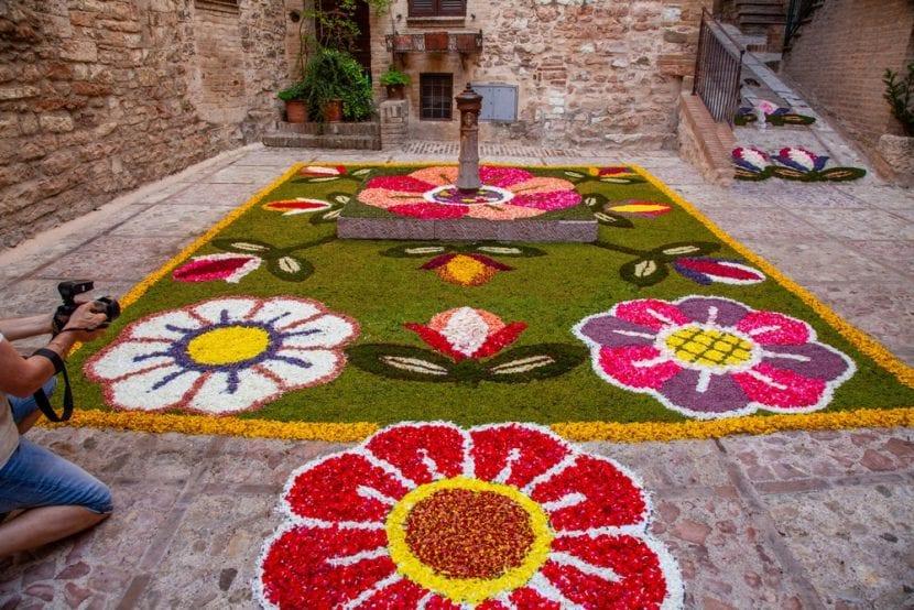 Flower festival in Spello