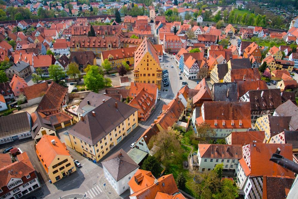 Romantic Road, Itinerary and Map of the Romantic Road in Germany