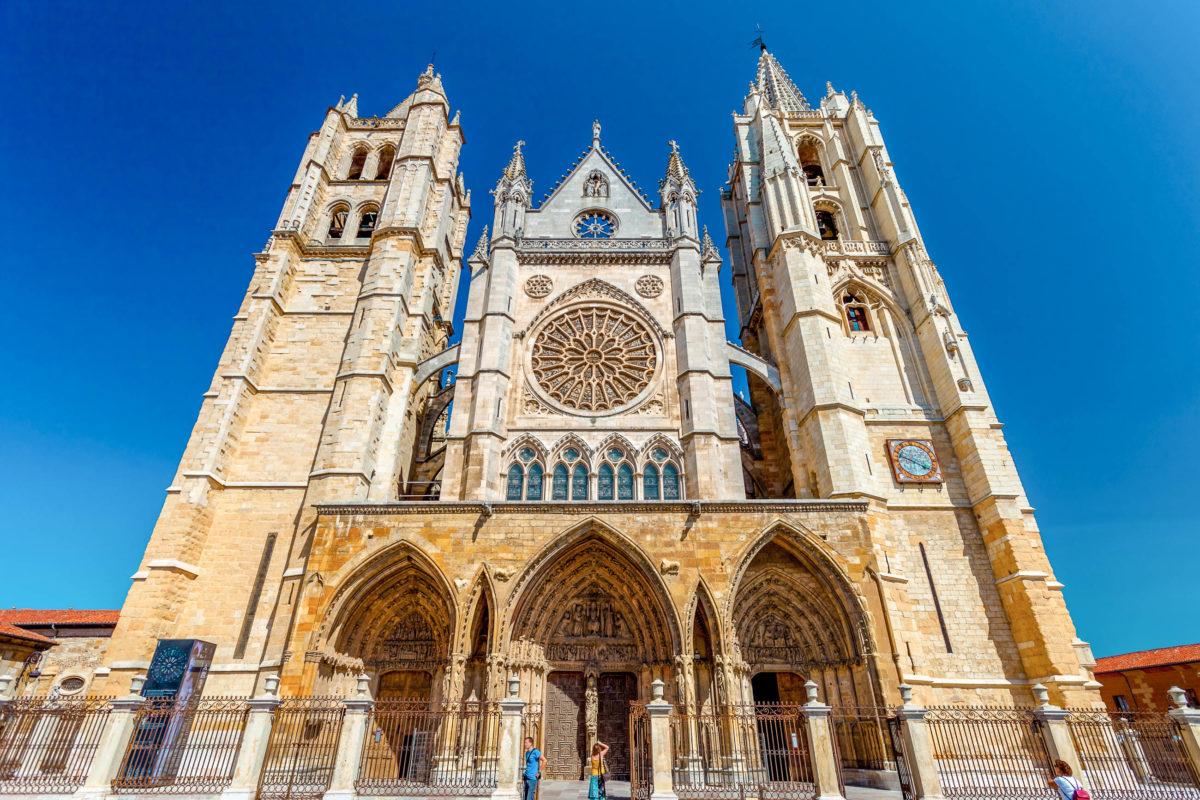 The Christian history of León Cathedral in Spain can be traced back nearly 2,000 years - © DavidAcostaAllely/Shutterstock